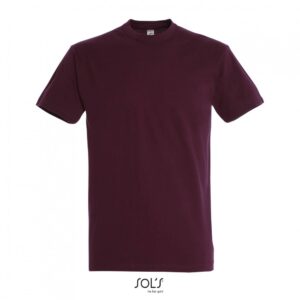 SOL'S Imperial Ανδρικό T-shirt Μπορντό (Burgundy)