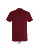 SOL'S Imperial Ανδρικό T-shirt Μπορντό (Chili)