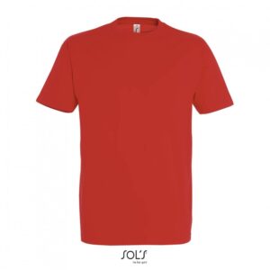 SOL'S Imperial Ανδρικό T-shirt Κόκκινο (Hibiscus)