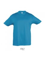 SOL'S Regent Kids Παιδικό T-shirt Θαλασσί (Aqua)