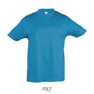 SOL'S Regent Kids Παιδικό T-shirt Θαλασσί (Aqua)
