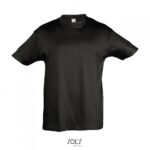 SOL'S Regent Kids Παιδικό T-shirt Μαύρο