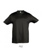 SOL'S Regent Kids Παιδικό T-shirt Μαύρο