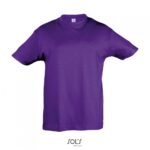 SOL'S Regent Kids Παιδικό T-shirt Μωβ (Dark Purple)