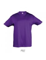 SOL'S Regent Kids Παιδικό T-shirt Μωβ (Dark Purple)