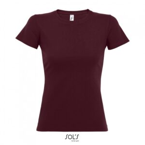 SOL'S Imperial Women Γυναικείο T-shirt Μπορντό (Burgundy)