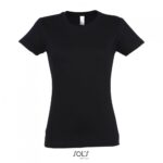 SOL'S Imperial Women Γυναικείο T-shirt Μαύρο