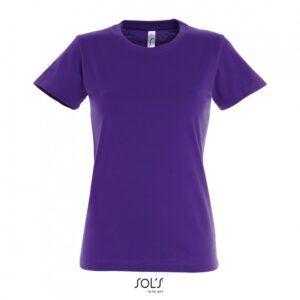 SOL'S Imperial Women Γυναικείο T-shirt Μωβ (Dark Purple)