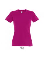 SOL'S Imperial Women Γυναικείο T-shirt Ροζ (Fuchsia)