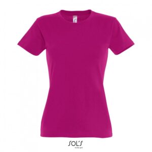 SOL'S Imperial Women Γυναικείο T-shirt Ροζ (Fuchsia)