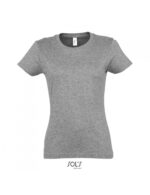 SOL'S Imperial Women Γυναικείο T-shirt Γκρι (Grey Melange)