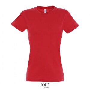 SOL'S Imperial Women Γυναικείο T-shirt Κόκκινο