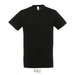 SOL'S Regent Unisex T-shirt Μαύρο