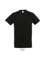 SOL'S Regent Unisex T-shirt Μαύρο