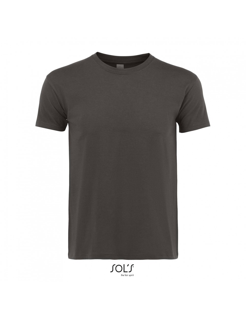 0520199-3364.jpg SOL'S Regent Unisex T-shirt Γκρι (Dark Grey)
