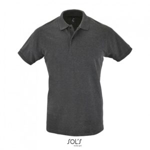 SOL'S Perfect Men Ανδρικό Πόλο Γκρι (Charcoal Melange)