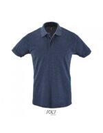 SOL'S Perfect Men Ανδρικό Πόλο Μπλε (Heather Denim)