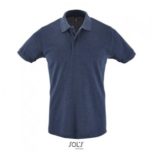 SOL'S Perfect Men Ανδρικό Πόλο Μπλε (Heather Denim)