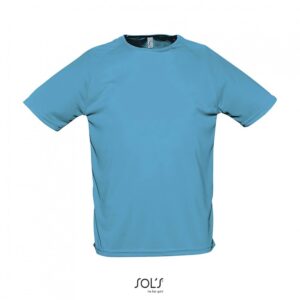 SOL'S Sporty Ανδρικό Αθλητικό T-shirt 140g Θαλασσί (Aqua)