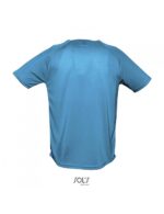 SOL'S Sporty Ανδρικό Αθλητικό T-shirt 140g Θαλασσί (Aqua)