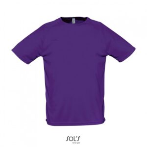 SOL'S Sporty Ανδρικό Αθλητικό T-shirt 140g Μωβ (Dark Purple)