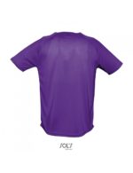 SOL'S Sporty Ανδρικό Αθλητικό T-shirt 140g Μωβ (Dark Purple)