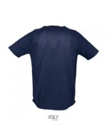 SOL'S Sporty Ανδρικό Αθλητικό T-shirt 140g Μπλε (French Navy)
