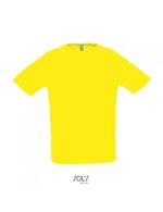 SOL'S Sporty Ανδρικό Αθλητικό T-shirt 140g Κίτρινο (Lemon)