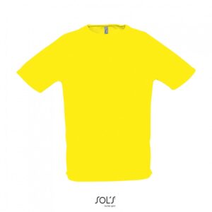 SOL'S Sporty Ανδρικό Αθλητικό T-shirt 140g Κίτρινο (Lemon)