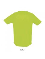 SOL'S Sporty Ανδρικό Αθλητικό T-shirt 140g Πράσινο (Neon Green)