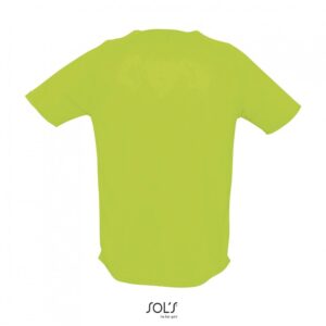 SOL'S Sporty Ανδρικό Αθλητικό T-shirt 140g Πράσινο (Neon Green)