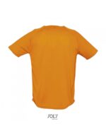 SOL'S Sporty Ανδρικό Αθλητικό T-shirt 140g Πορτοκαλί (Neon Orange)