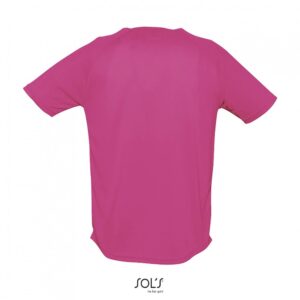 SOL'S Sporty Ανδρικό Αθλητικό T-shirt 140g Ροζ (Neon Pink)