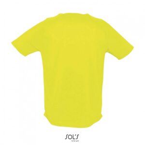 SOL'S Sporty Ανδρικό Αθλητικό T-shirt 140g Κίτρινο (Neon Yellow)