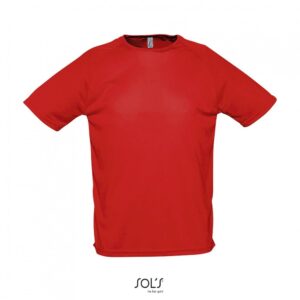 SOL'S Sporty Ανδρικό Αθλητικό T-shirt 140g Κόκκινο