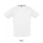 SOL'S Sporty Ανδρικό Αθλητικό T-shirt 140g Άσπρο