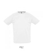 SOL'S Sporty Ανδρικό Αθλητικό T-shirt 140g Άσπρο