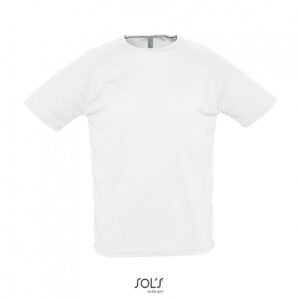 SOL'S Sporty Ανδρικό Αθλητικό T-shirt 140g Άσπρο