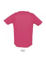 SOL'S Sporty Ανδρικό Αθλητικό T-shirt 140g Ροζ (Neon Coral)