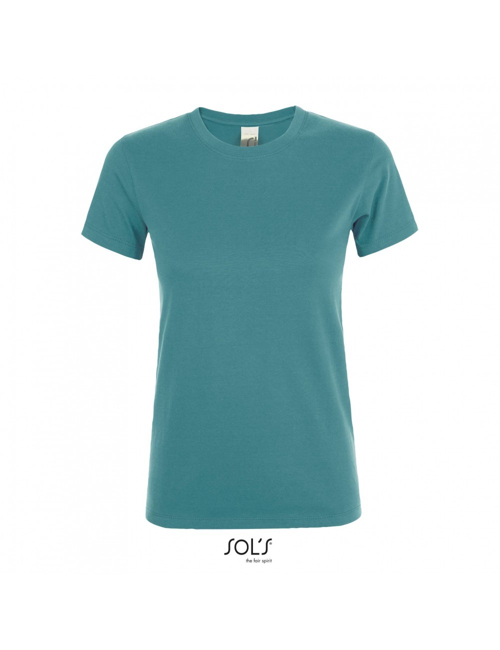 0590441-3367.jpg SOL'S Regent Women Γυναικείο T-shirt Θαλασσί (Duck Blue)