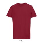 SOL'S Legend Unisex Οργανικό T-shirt Μπορντό (Red Folk)