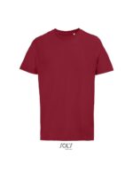 SOL'S Legend Unisex Οργανικό T-shirt Μπορντό (Red Folk)
