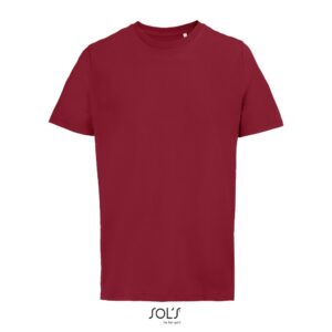 SOL'S Legend Unisex Οργανικό T-shirt Μπορντό (Red Folk)